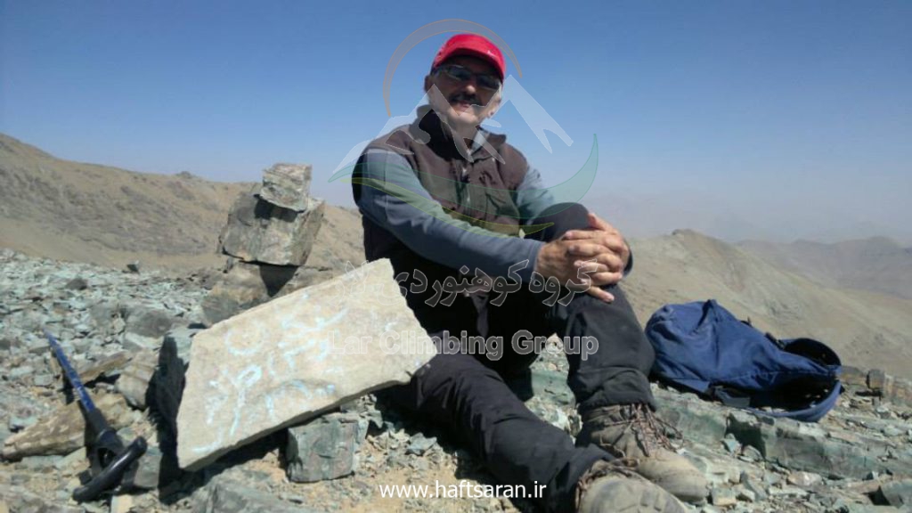 گزارش برنامه صعود به قله پشن بند سنگان
