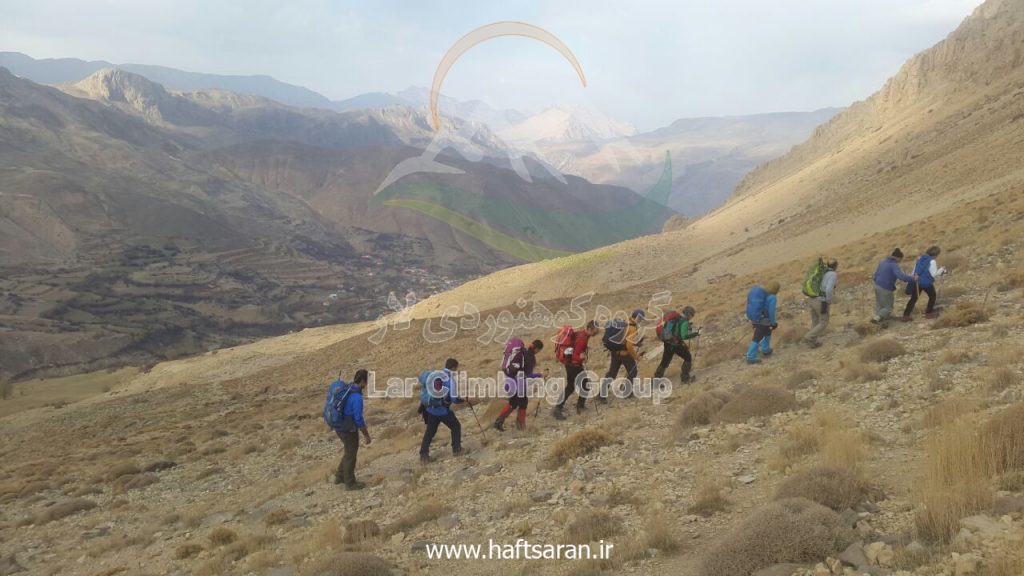 گزارش برنامه صعود به قله سنی