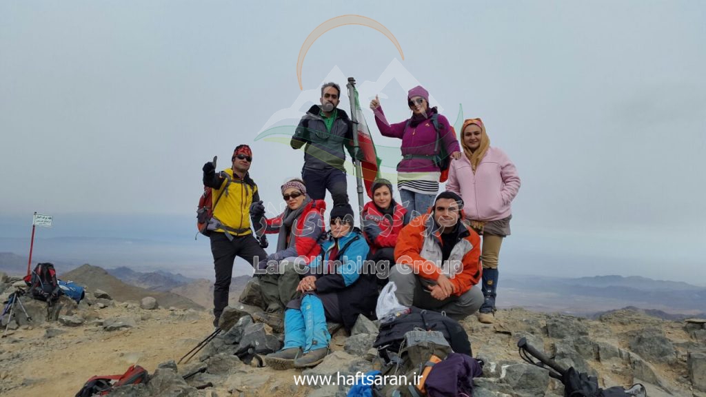 گزارش صعود به قله برف انبار 3203 متر