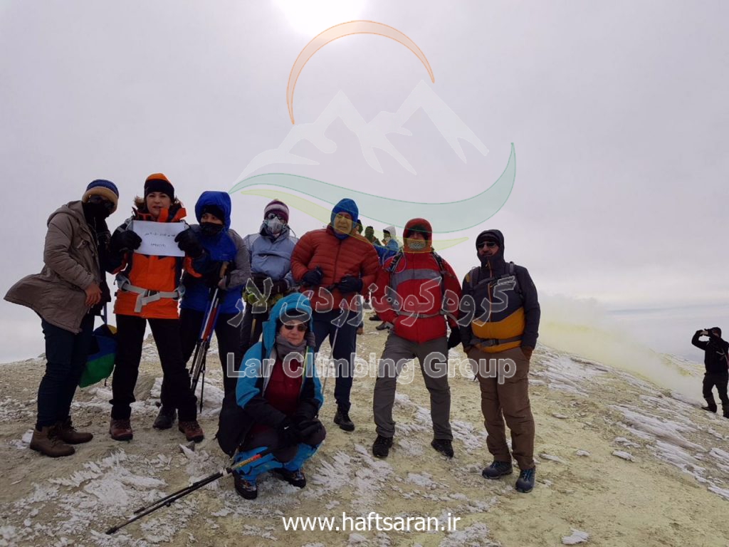 گزارش برنامه صعود به قله تفتان
