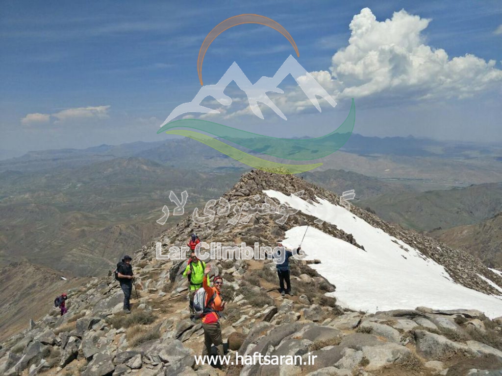 گزارش برنامه صعود به قله دومیر به ارتفاع 3505 متر