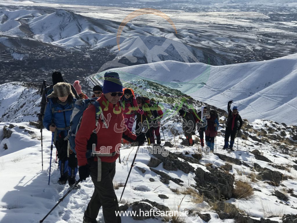گزارش برنامه صعود به قله تلکمر (TELKAMAR) به ارتفاع 2780 متر