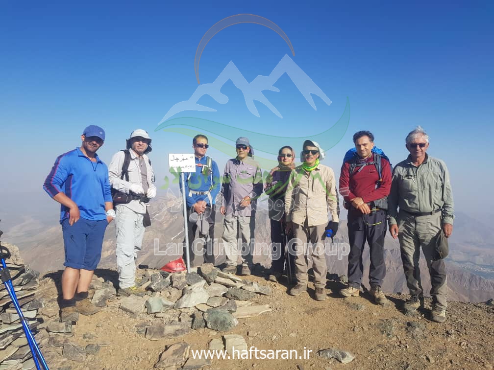 گزارش برنامه صعود به قله مهرچال