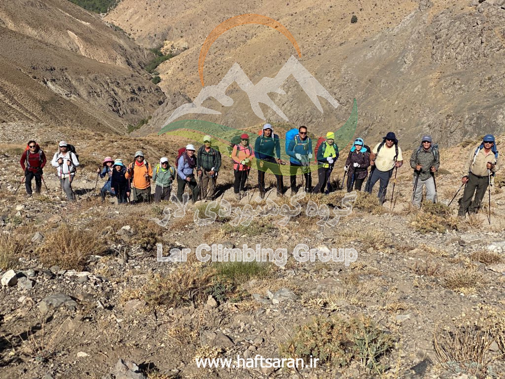گزارش برنامه صعود به قله گاو بینی