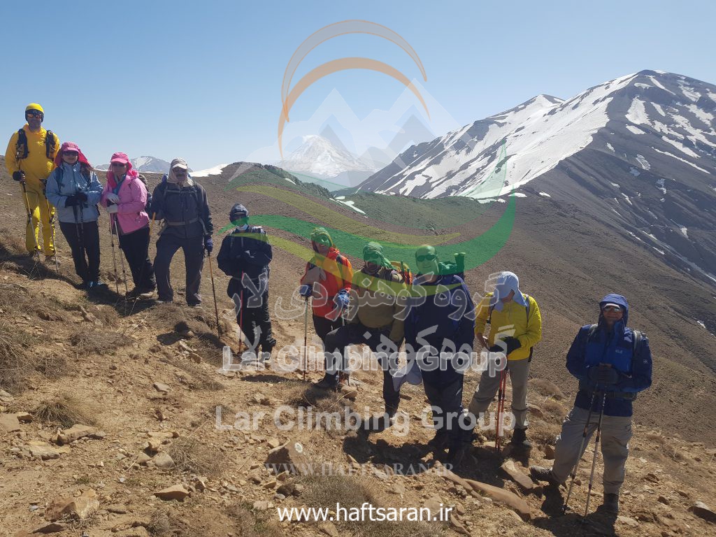 گزارش برنامه صعود به قلل سه گانه سر سیاه غار ها و پرسون