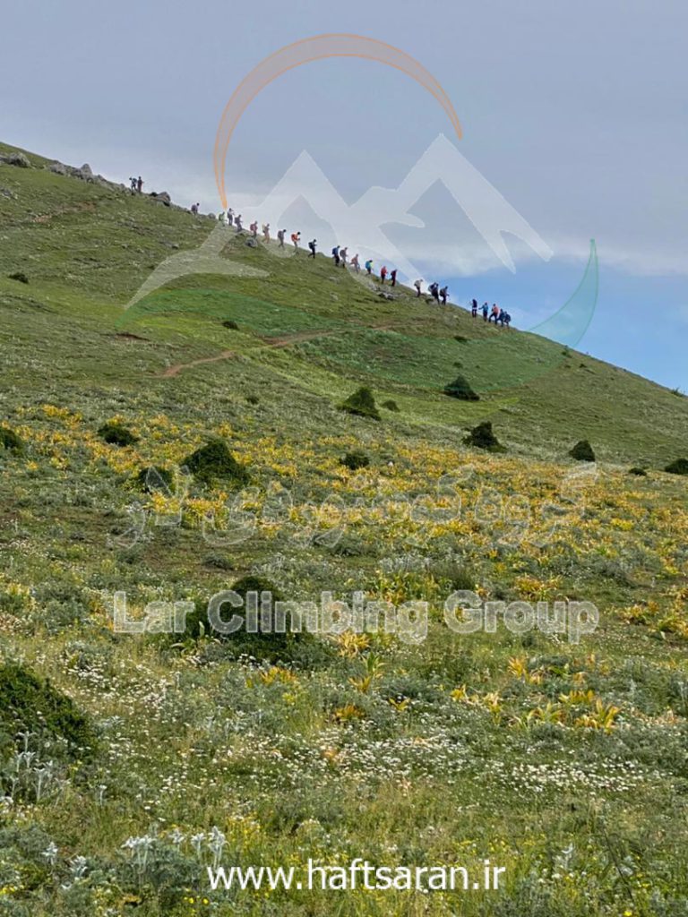گزارش برنامه صعود به قله الیمستان از کنار کارخانه طیور سپیدان (پای صعود 670 متر)