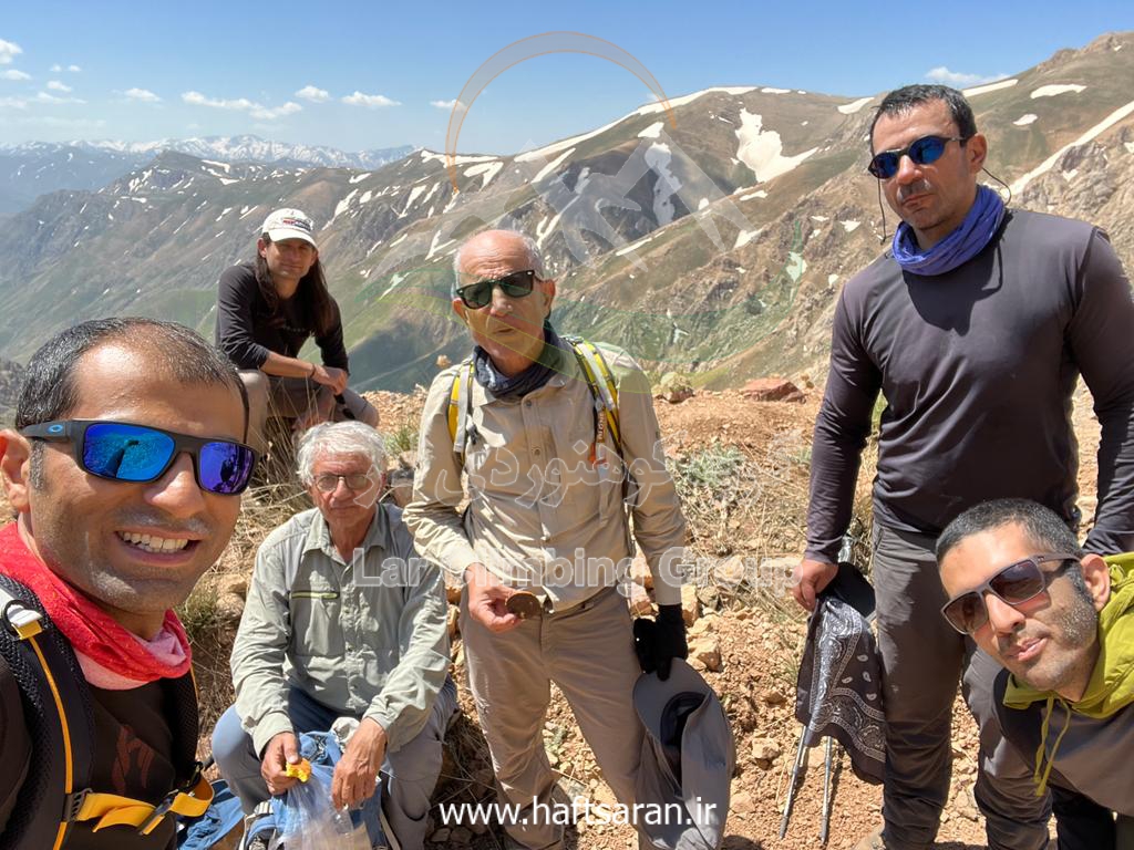 صعود به قله سماموس از مسیر دره جنت رودبار
