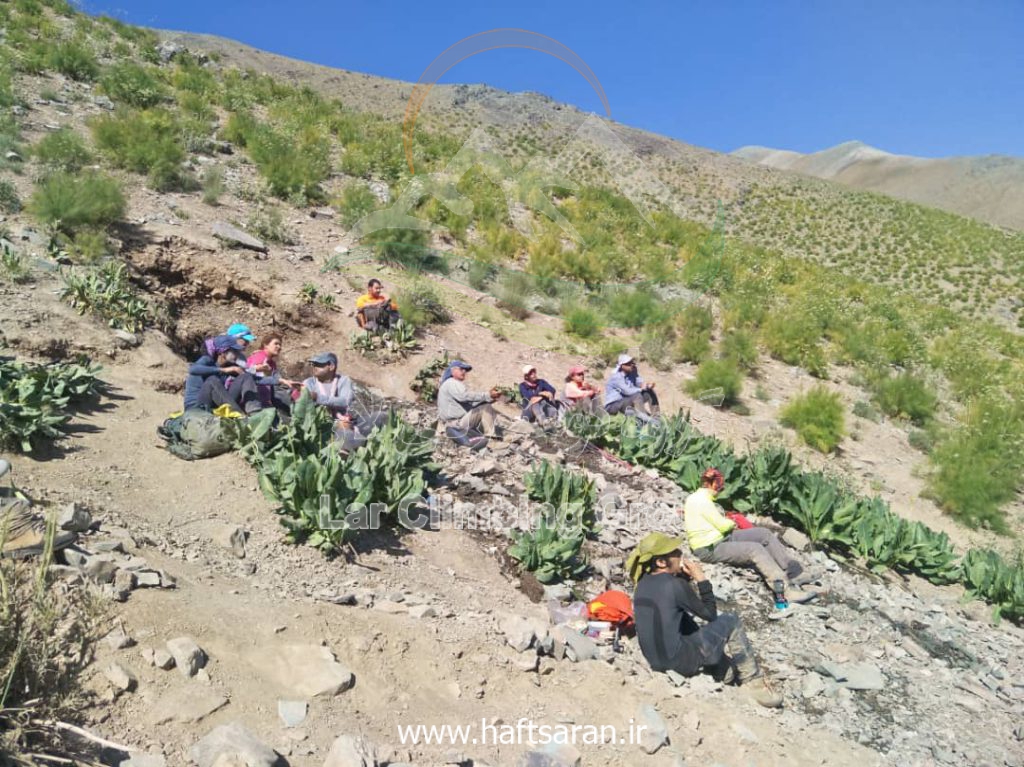 گزارش برنامه صعود به قله خلنو به ارتفاع 4375 متر از پای صعود لالون