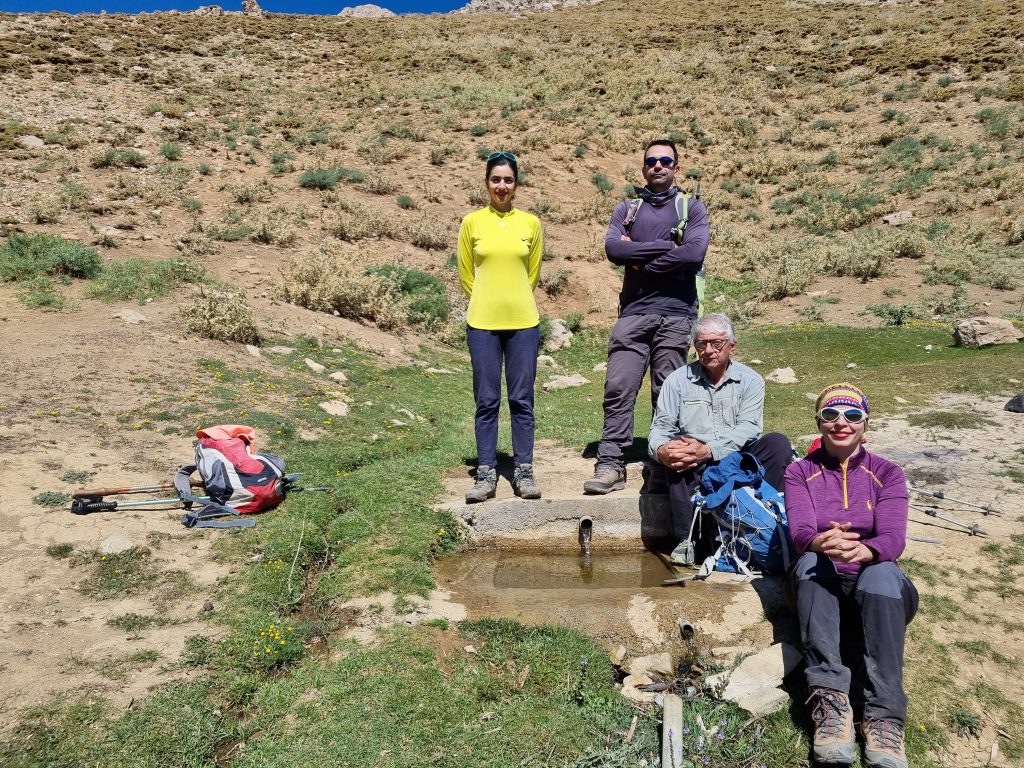 گزارش برنامه صعود به قله سه‌کوزان بروجرد