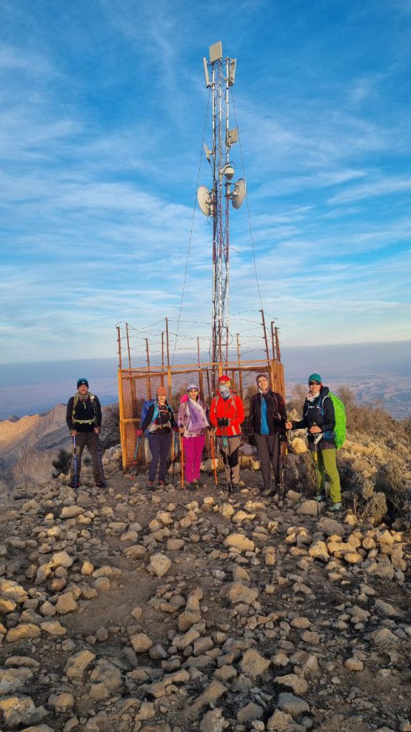 گزارش برنامه صعود به قله بیرمی به ارتفاع 1960 متر از سطح دریا